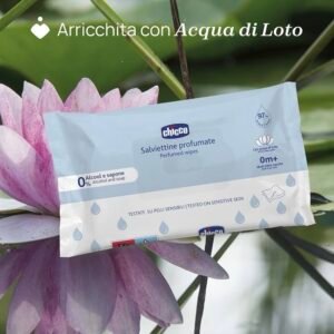 Chicco Lingettes nettoyantes sans alcool pour bébés 60 pièces