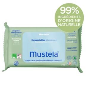 Mustela lingettes nettoyantes à l'avocat Bio