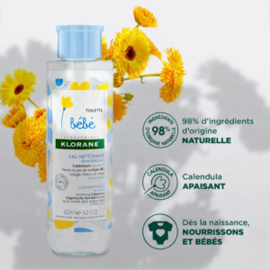 Klorane Eau Nettoyante 400 ml