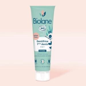 Biolane Dentifrice 1ères dents 2 en 1 certifié biologique