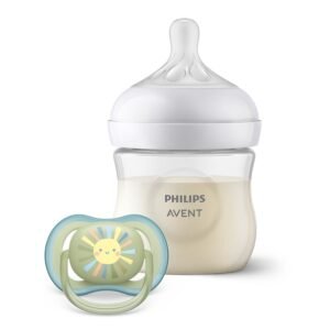 Philips Avent Natural Response Coffret cadeau bébé biberon + sucette