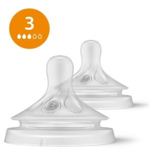 Philips Avent Lot de 2 tétines debit 3 - Moyen